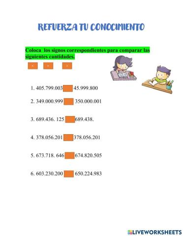 Mayor y menor 9 cifras