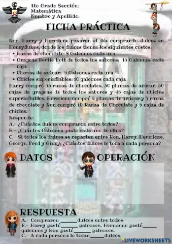 Comprando dulces en Honeyduke