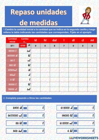 Unidades de capacidad
