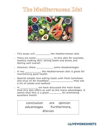 The Mediterranean Diet