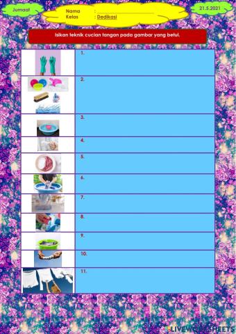 Teknik Cucian Tangan