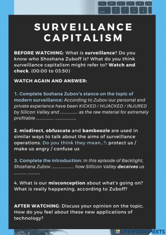 Surveillance Capitalism