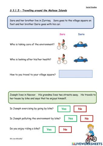 Travelling around the Maltese Islands