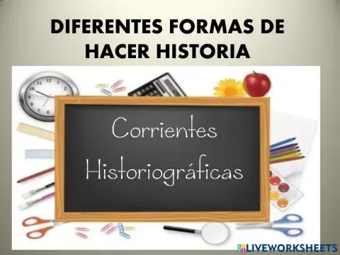 Diferentes formas de hacer historia