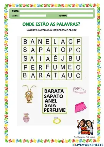 Onde Estão as Palavras?