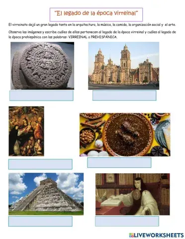 El legado de la época virreinal