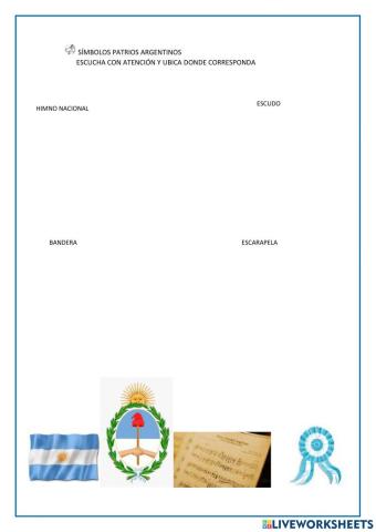 Símbolos Patrios Argentinos