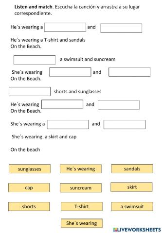 2º clothes Listen to the song