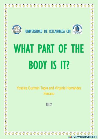 Part of the Body