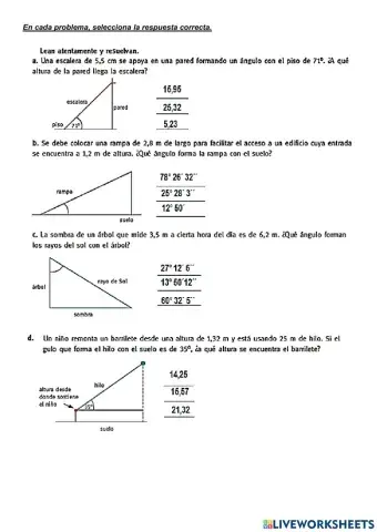 TPN°3 Razones trigonométricas