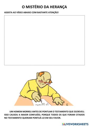 O mistério da herança