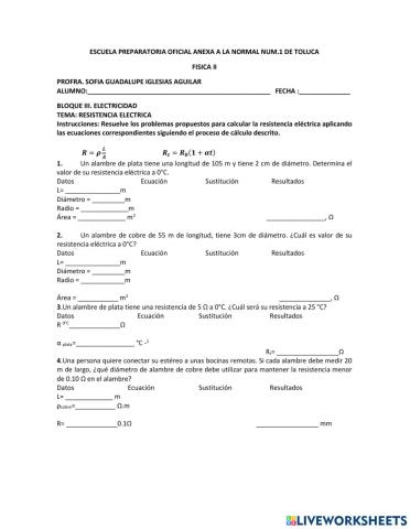 Resistencia electrica