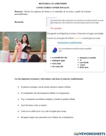 Conectores condicionales