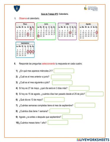 Calendario