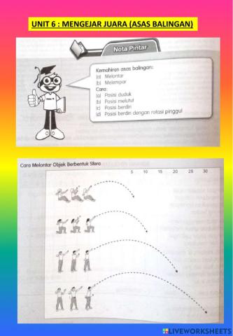 UNIT 6 Mengejar juara
