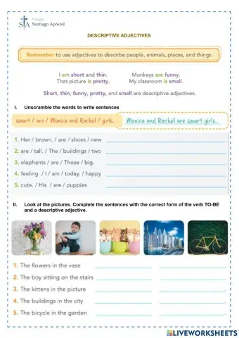 Descriptive Adjectives