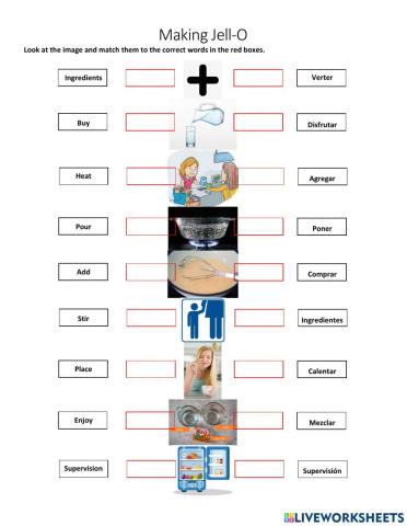 Instructions For jell-o