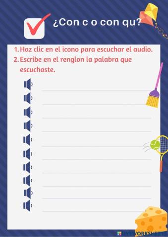¿con c o qu?