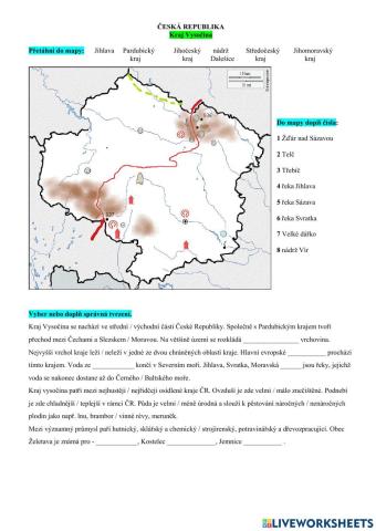 ČR-kraje Vysočina