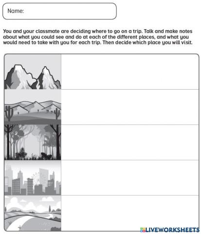 Sentence writing Act Sheet 6