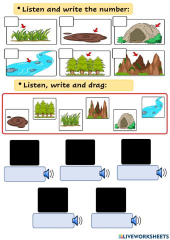 Listen and write  AC U4 G2