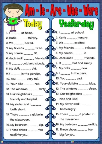 Grammar : Verb to-be