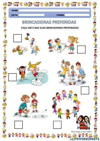 Brincadeiras Preferidas