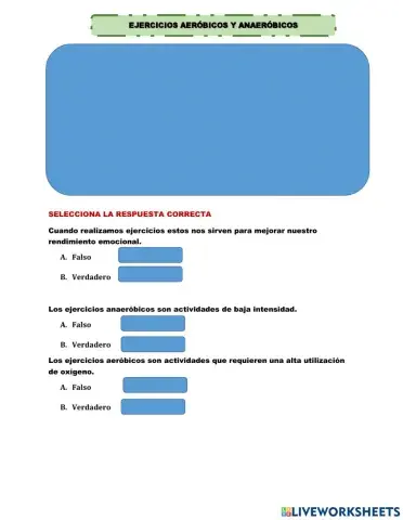 Ejercicios aerobicos y anaerobicos