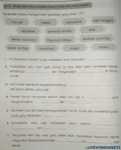 Unit5: Zaman Air Batu