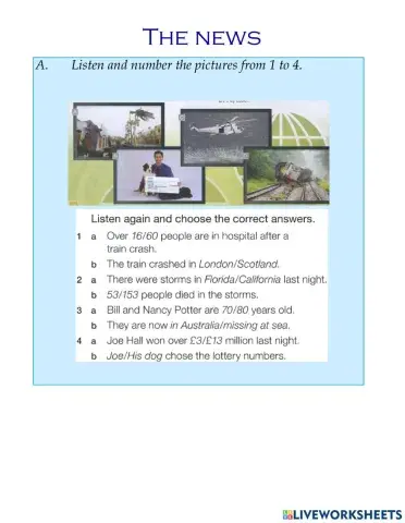 Listening - the news