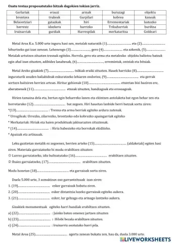 METAL AROA LABURBILDUZ