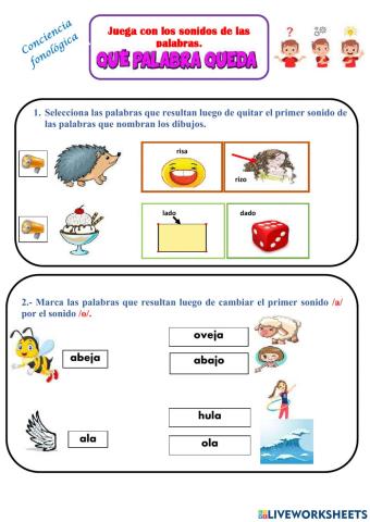 Juega con los sonidos