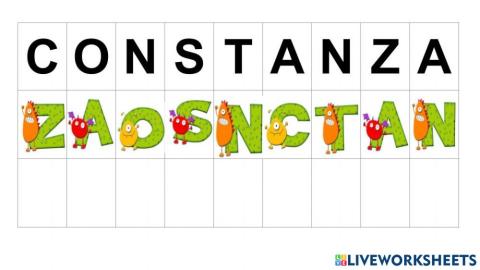 Nombre propio constanza