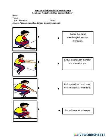 Gerak Cabaran Tahun 1