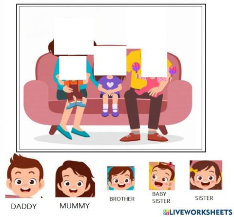 FAMILY - DRAG AND DROP