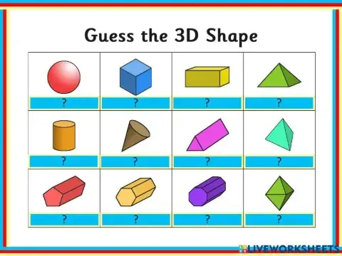 3D Shapes