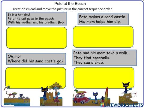 Reading with Pete the CAT