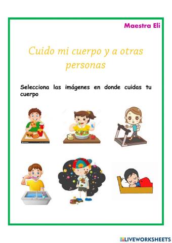 Cuidado de mi cuerpo