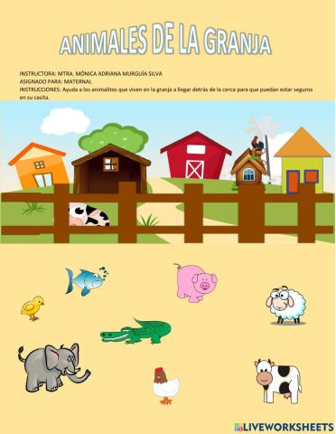 Animales de la granja