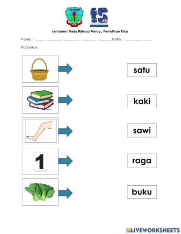 Kemahiran 5 : Perkataan KV+KV