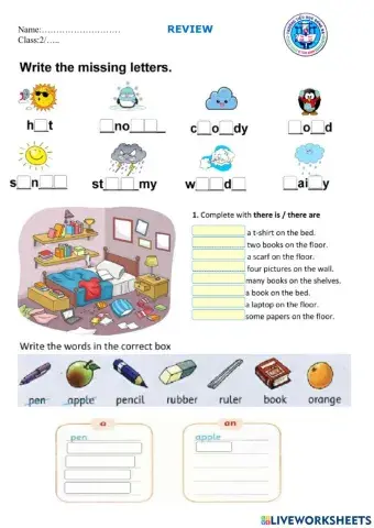 FF3- review- lesson 2