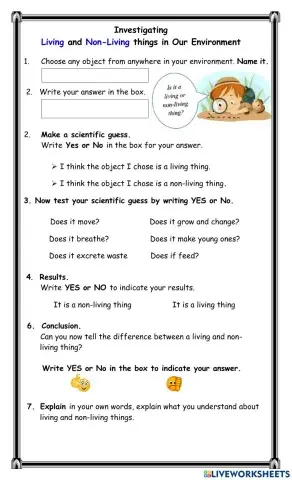 Living and Non-Living things