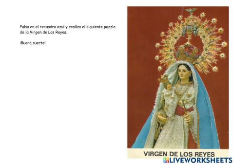 Puzzle Virgen de Los Reyes (El Hierro)