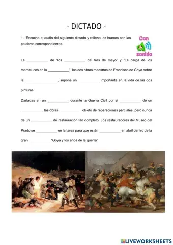 Dictado histórico-artístico