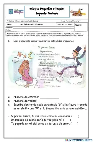 Las figuras literarias