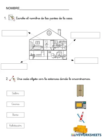 Partes de la casa