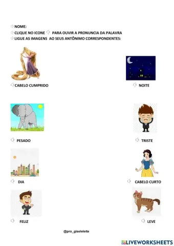 Antônimo e sinônimo