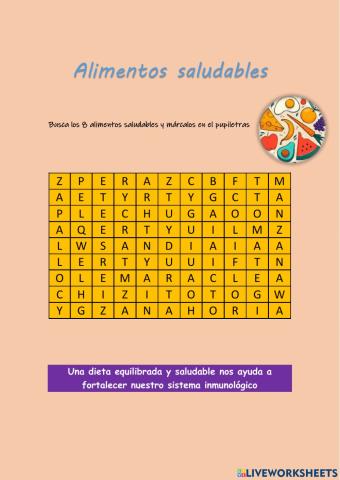 Alimentos saludables