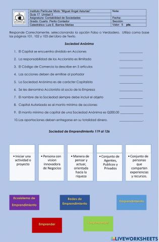 Sociedades Mercantiles