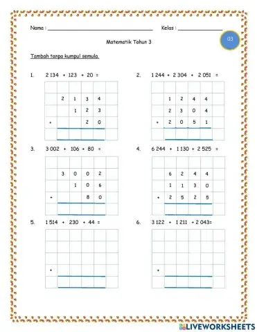 Tambah tanpa kumpul semula
